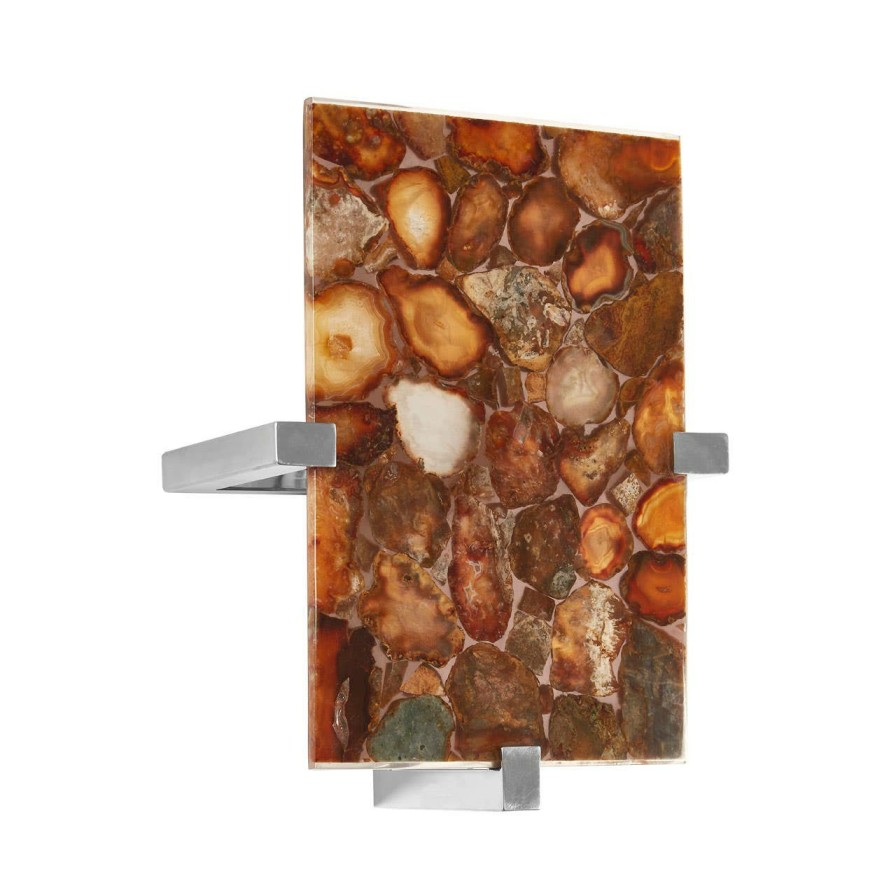 Accessories Fifty Five South Wall Lights | Relic Agate Stone Wall Light