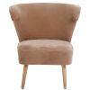 FURNITURE Fifty Five South Statement Chairs | Cefena Brown Linen Chair