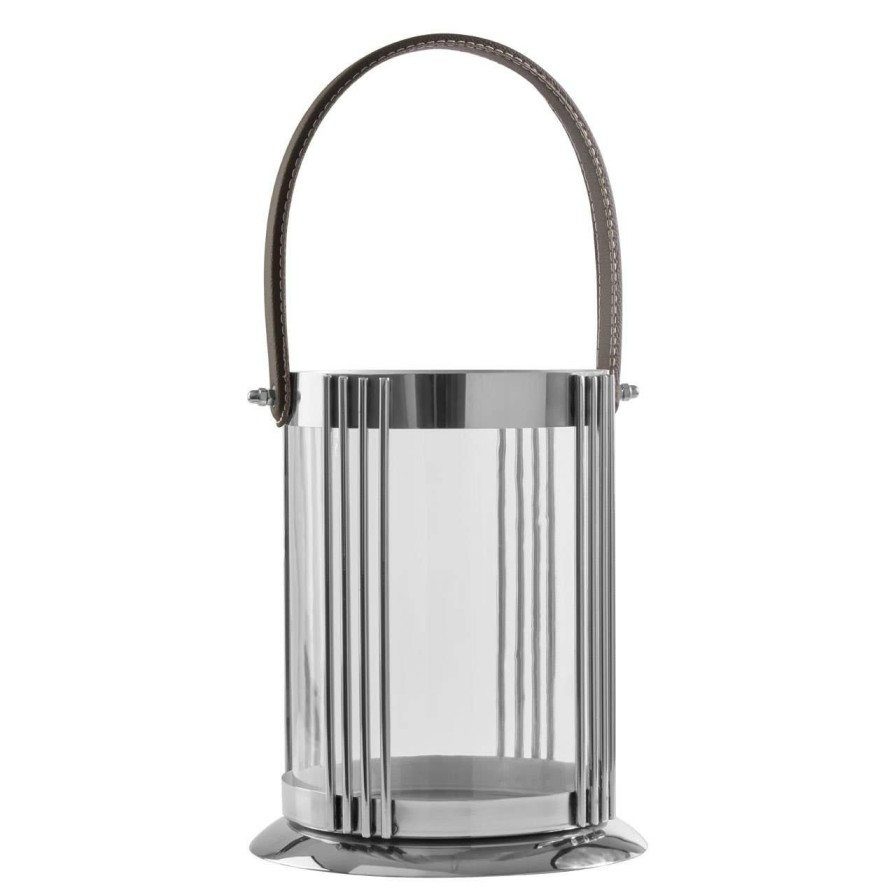 Accessories Fifty Five South Lanterns | Astro Small Silver Finish Lantern