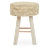 FURNITURE Premier Seating | Lentigo Natural Corn Rope Stool