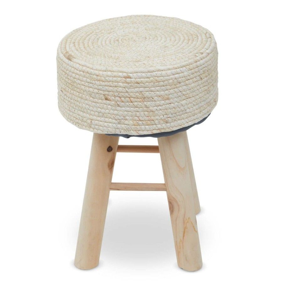 FURNITURE Premier Seating | Lentigo Natural Corn Rope Stool