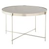 FURNITURE Premier Side Tables | Allure Large Grey Mirror Side Table