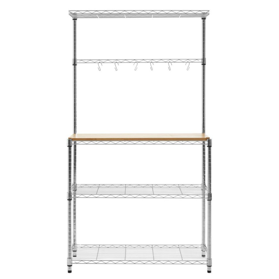 Bathe and Utility Premier Racks, Caddies and Shelf Units | Frankfurt 4 Tier Shelf Unit