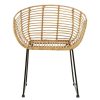 FURNITURE Premier Seating | Lagom Natural Rattan Rounded Chair