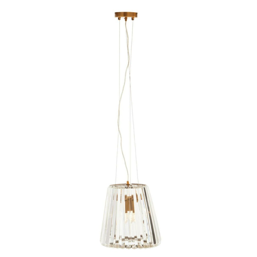 Accessories Fifty Five South Decorative Lights | Fifty Five South 3 Bulb Bronze Pendant Light