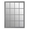 Bathe and Utility Premier Mirrors | Grey Flat Wood Wall Mirror