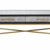 FURNITURE Fifty Five South Coffee Tables | Cadiz Grey Shagreen Coffee Table