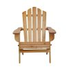 Outdoor Premier Outdoor Seating | Beauport Natural Finish Chair