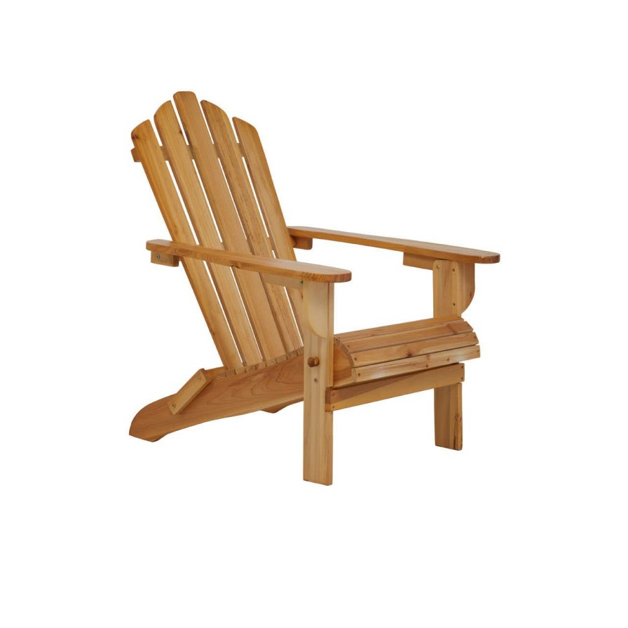 Outdoor Premier Outdoor Seating | Beauport Natural Finish Chair