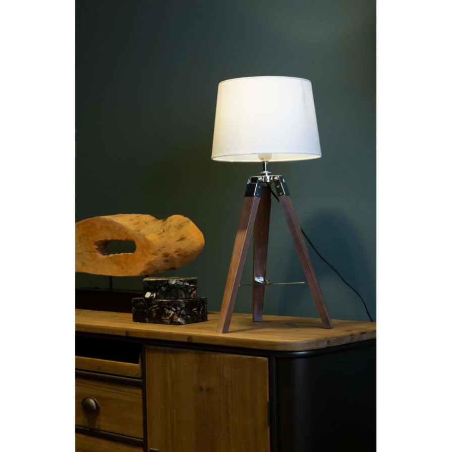 Accessories Premier Table Lamps | Bailey Brown Tripod Table Lamp