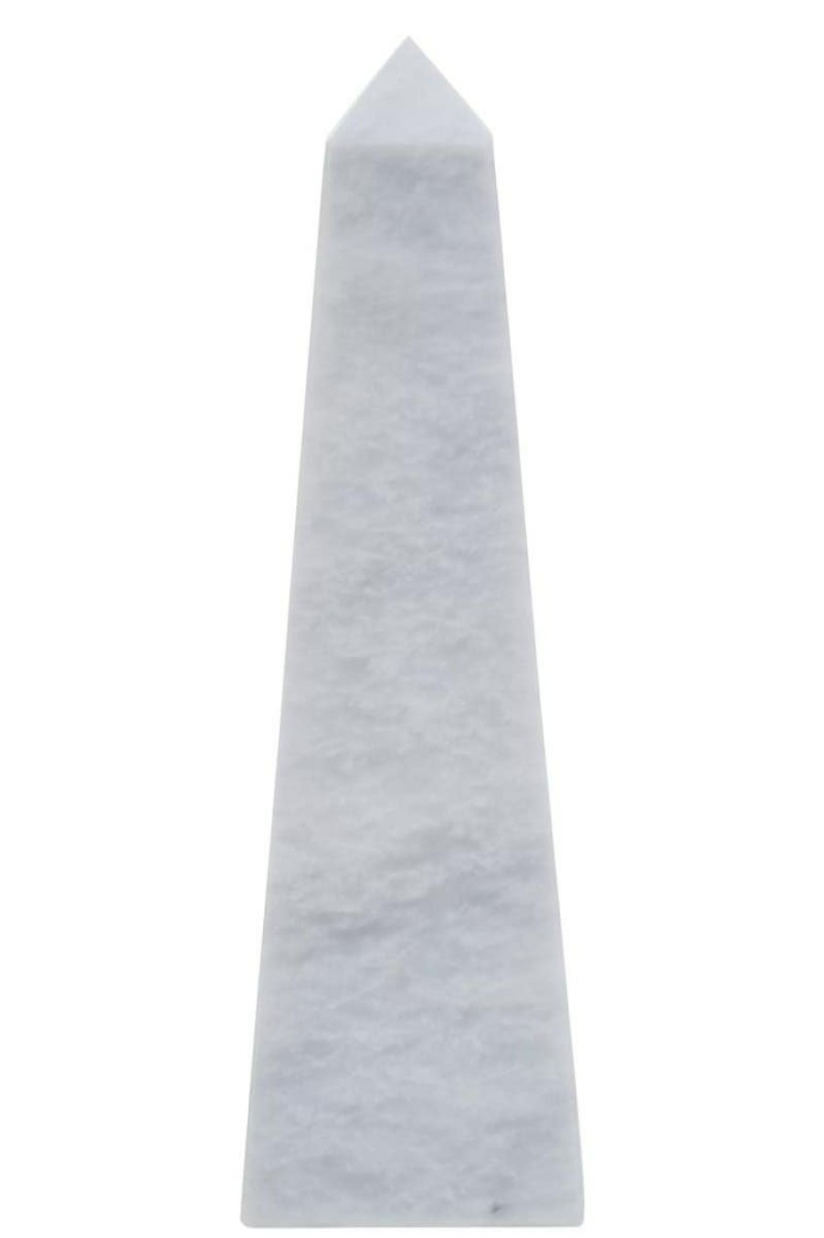 Accessories Fifty Five South Sculptures and Ornaments | Salmo Small White Marble Obelisk