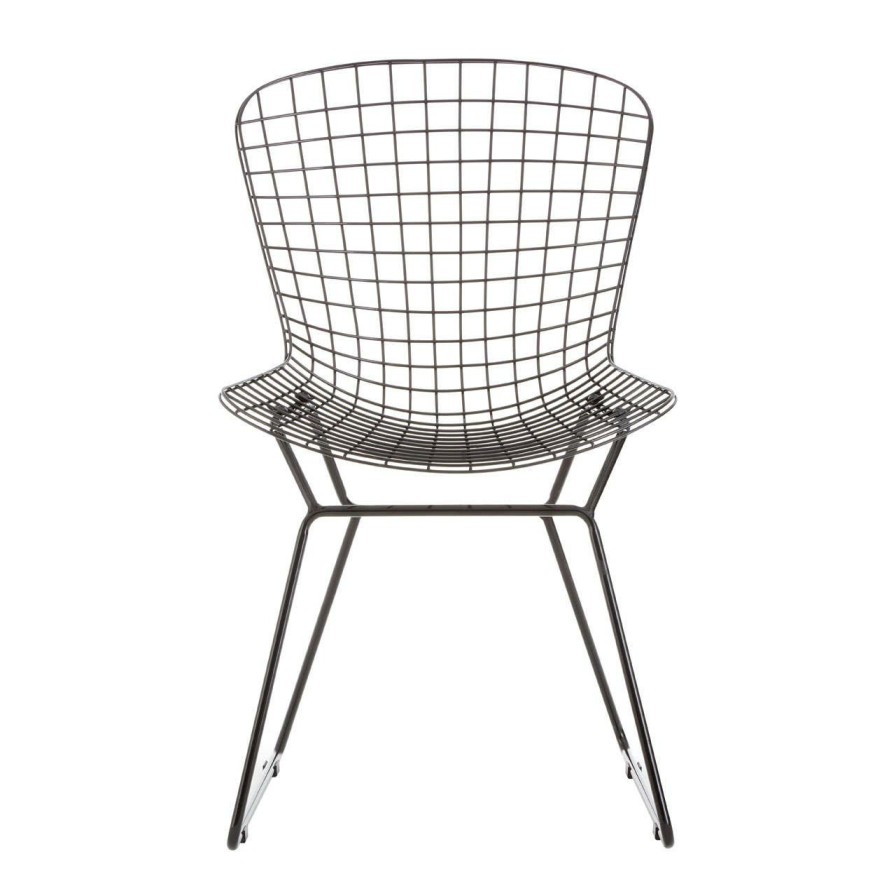 FURNITURE Premier Conservatory | District Black Metal Wire Chair