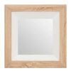 Bathe and Utility Fifty Five South Mirrors | White Gloss Wood Wall Mirror