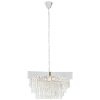 Accessories Fifty Five South Chandeliers | Babylon Six Bulb Chrome Chandelier