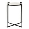 FURNITURE Premier Side Tables | Shalimar Black Cross Legged Side Table