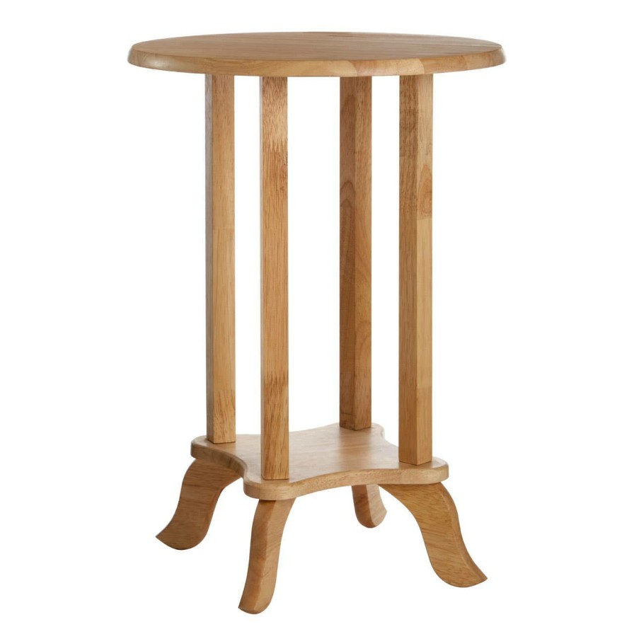 FURNITURE Premier Side Tables | Round Rubberwood Side Table