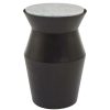 FURNITURE Fifty Five South Side Tables | Lino Large Black Drum Side Table