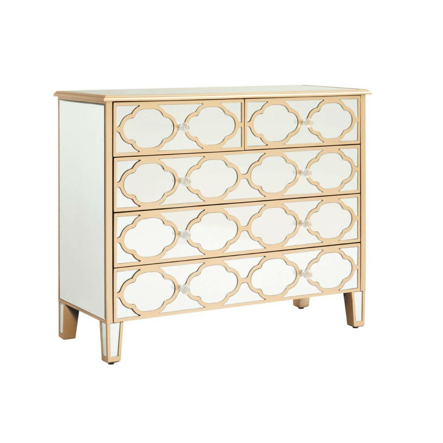 FURNITURE Fifty Five South Drawers | Grazia 5 Drawer Chest