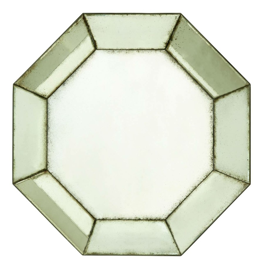 Bathe and Utility Fifty Five South Mirrors | Riza Large Octagonal Wall Mirror