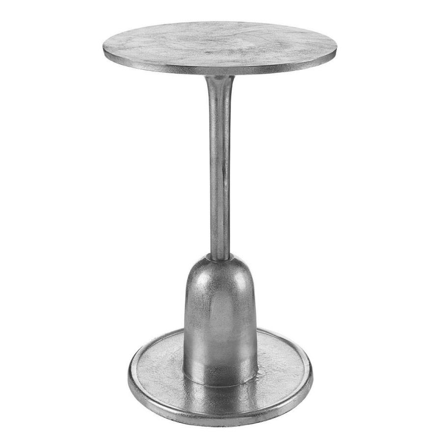 FURNITURE Premier Side Tables | Halle Side Table With Silver Finish