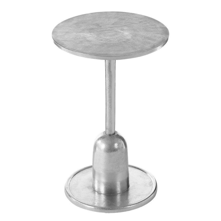 FURNITURE Premier Side Tables | Halle Side Table With Silver Finish