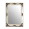 Bathe and Utility Premier Mirrors | Baroque Rectangle Silver Wall Mirror