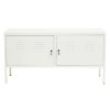 FURNITURE Premier Cabinets | Academy Two Door White Locker