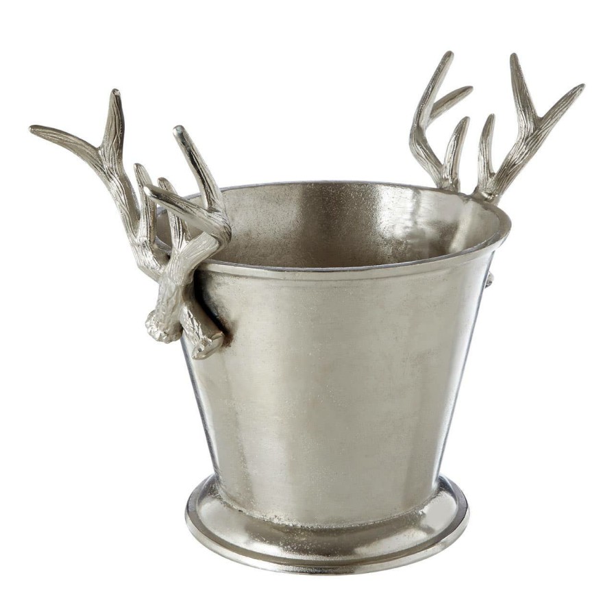 Kitchen and Dining Fifty Five South Champagne and Wine Coolers | Antler Wine Cooler With Rounded Base