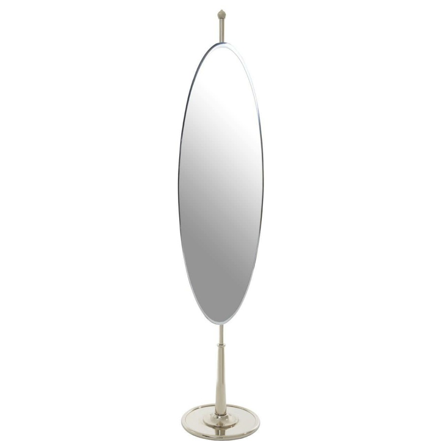 Accessories Fifty Five South Floor Mirrors | Kensington Townhouse Oval Mirror