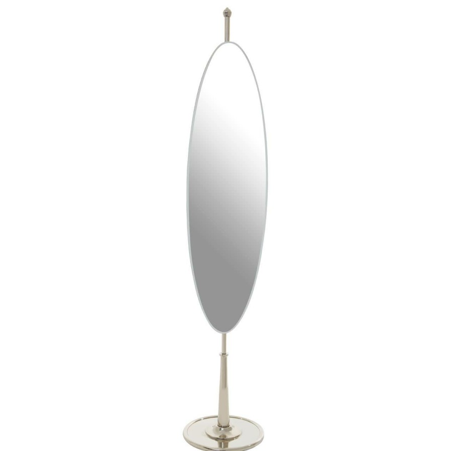 Accessories Fifty Five South Floor Mirrors | Kensington Townhouse Oval Mirror