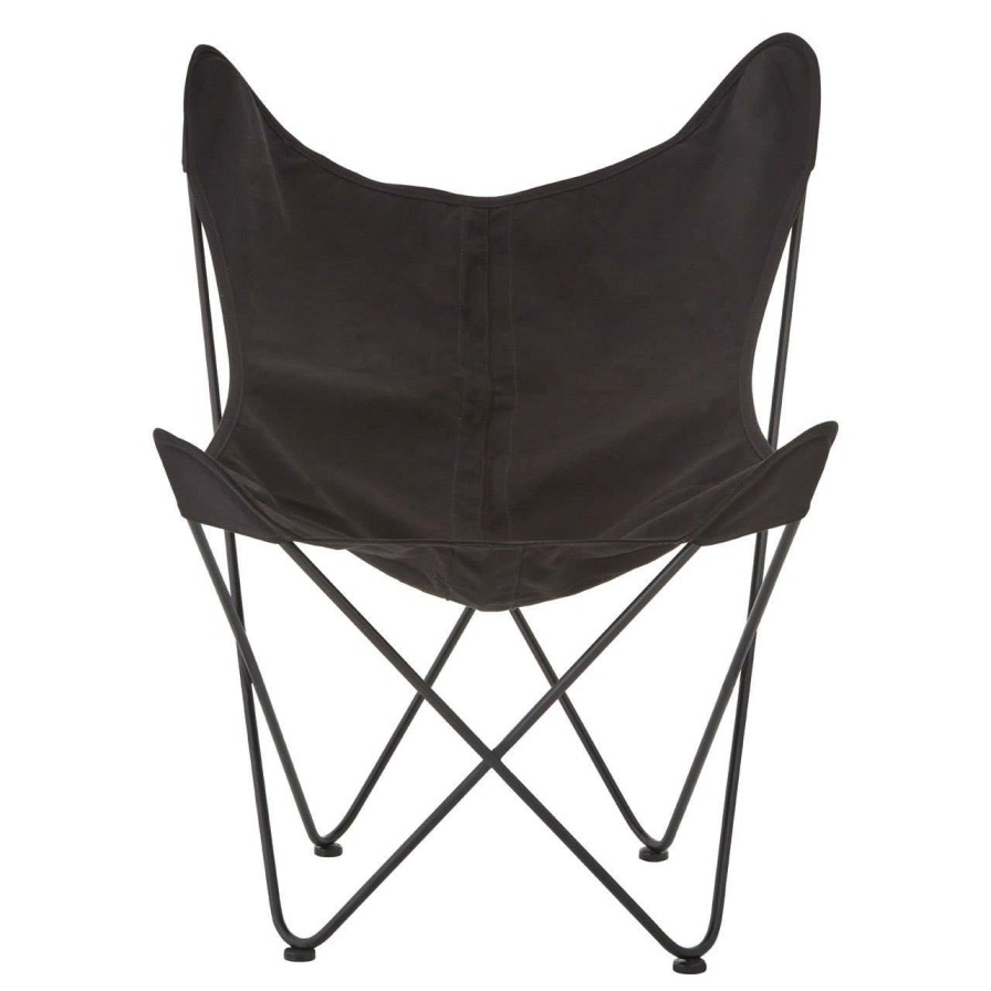 FURNITURE Premier Folding Chairs | Papillon Black Butterfly Chair