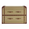 FURNITURE Fifty Five South Storage | Columbus 2 Drawer Canvas Cabinet