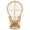 FURNITURE Fifty Five South Seating | Java Natural Rattan Curved Chair