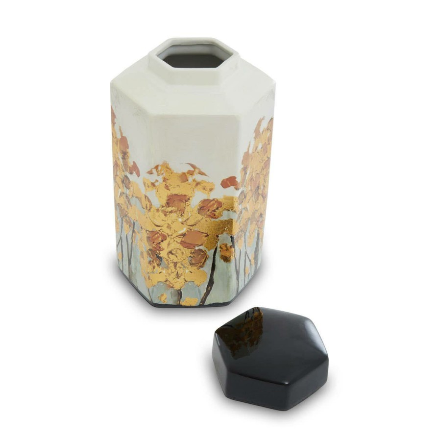 Accessories Fifty Five South Trinket Boxes and Dishes | Mera Small Ceramic Jar