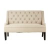 FURNITURE Fifty Five South Benches | Doucet High Back Bench