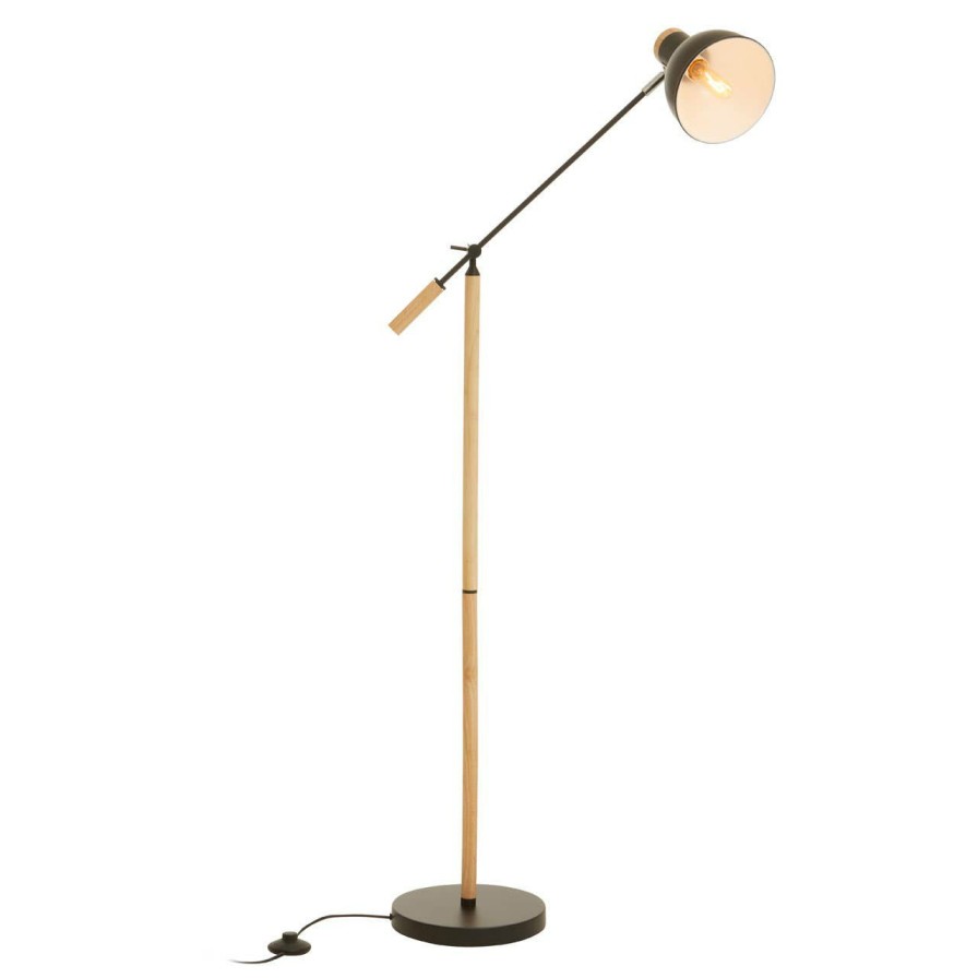 Accessories Premier Floor Lamps | Stockholm Matte Black Floor Lamp