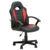 FURNITURE Premier Seating | Black And Red Pu Home Office Chair