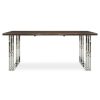 FURNITURE Fifty Five South Dining Tables | Hampstead Natural And Silver Dining Table