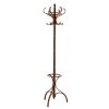 Bathe and Utility Premier Coat and Umbrella Stands | Walnut Finish Solid Birchwood Coat Stand