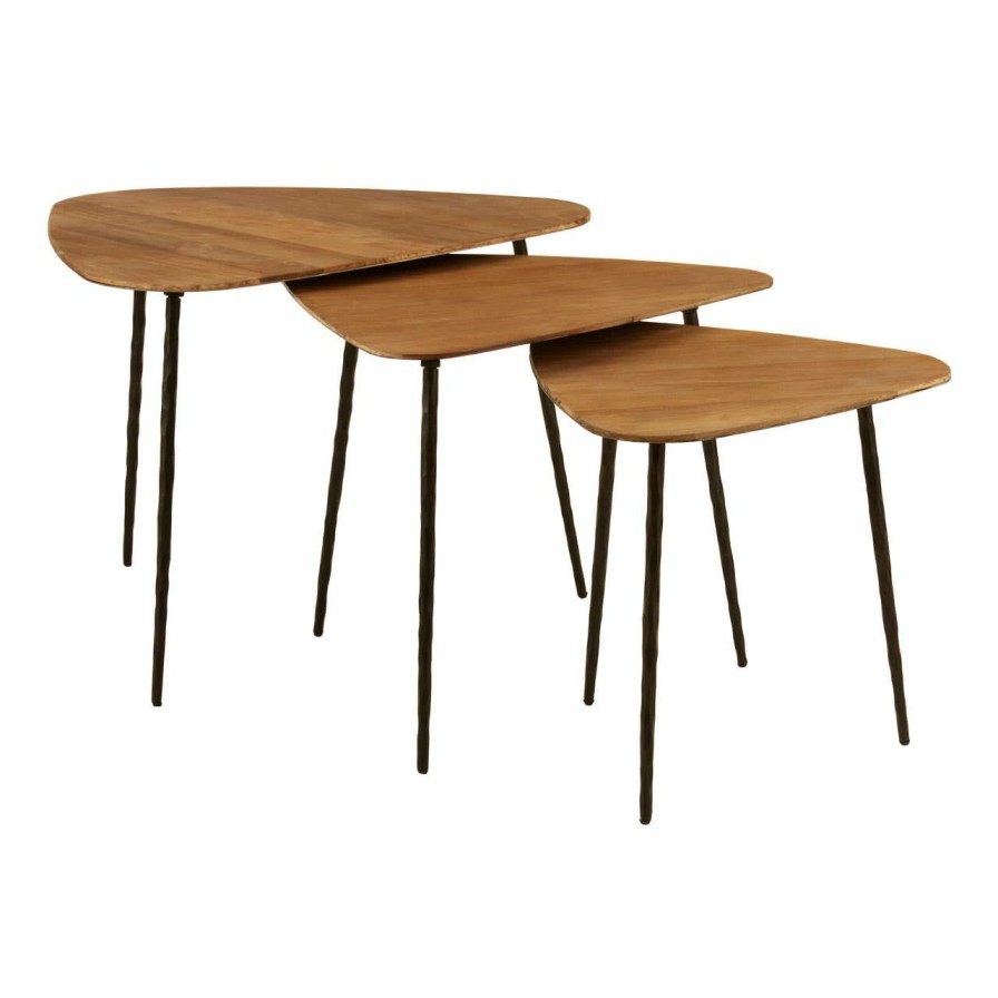 FURNITURE Fifty Five South Nesting Tables | Elmo Triangular Tables