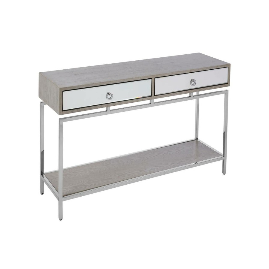 FURNITURE Fifty Five South Dressing Tables | Kensington Townhouse Silver Console Table