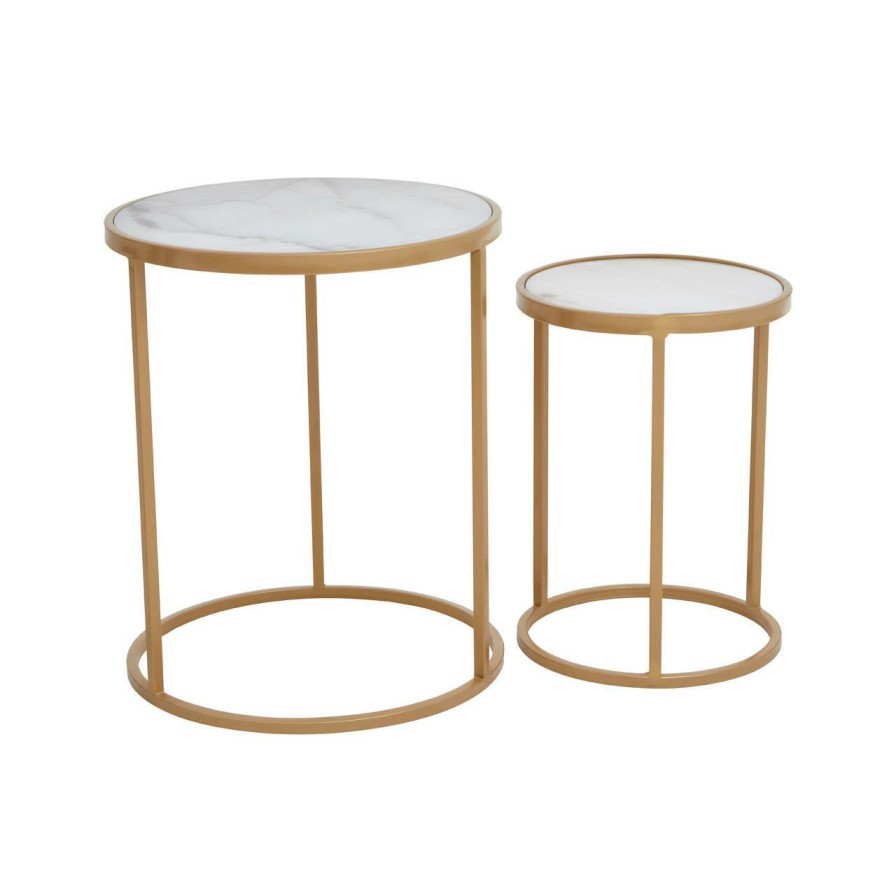 FURNITURE Premier Nesting Tables | Colva Set Of Two Nesting Tables