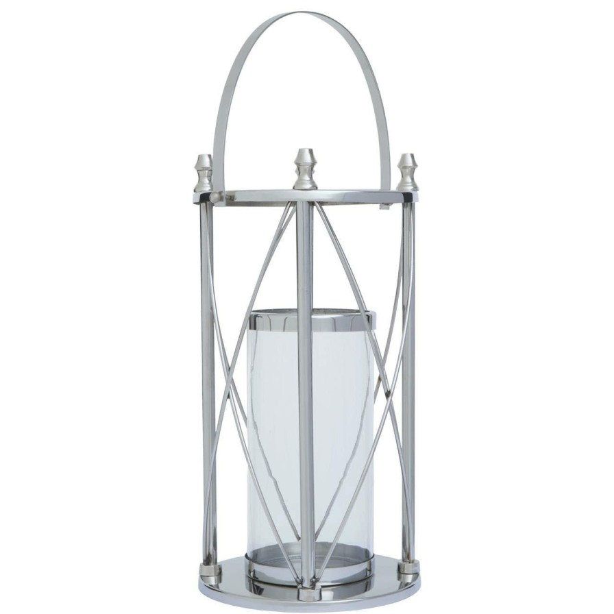 Accessories Fifty Five South Lanterns | Cruzar Large Silver Lantern