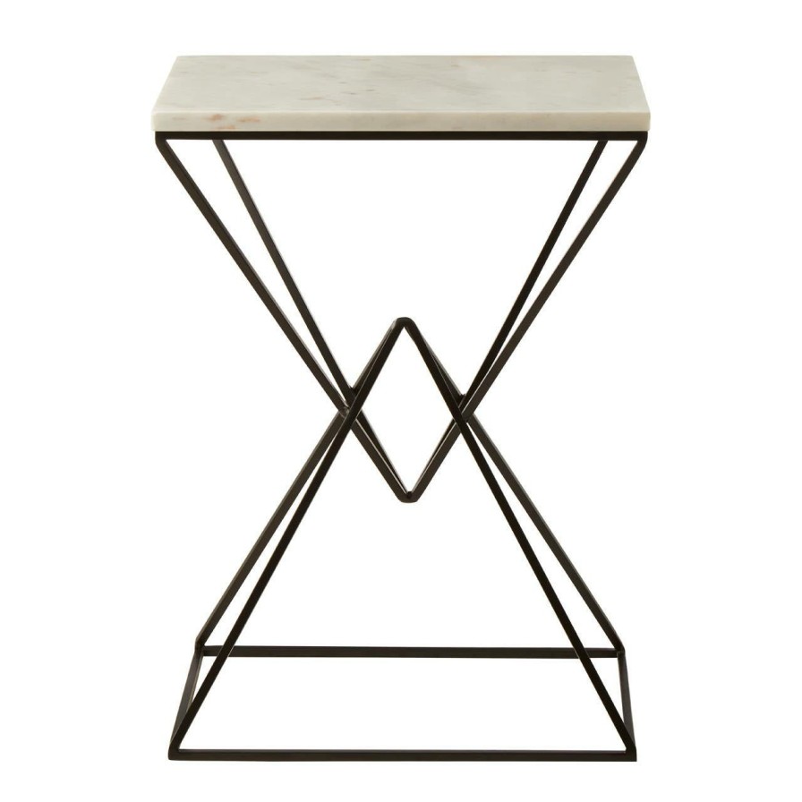 FURNITURE Premier Side Tables | Shalimar Marble Top Rectangular Side Table