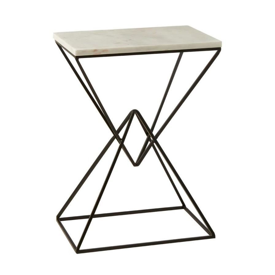 FURNITURE Premier Side Tables | Shalimar Marble Top Rectangular Side Table