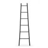 FURNITURE Fifty Five South Shelving | Babita Black Bamboo Ladder