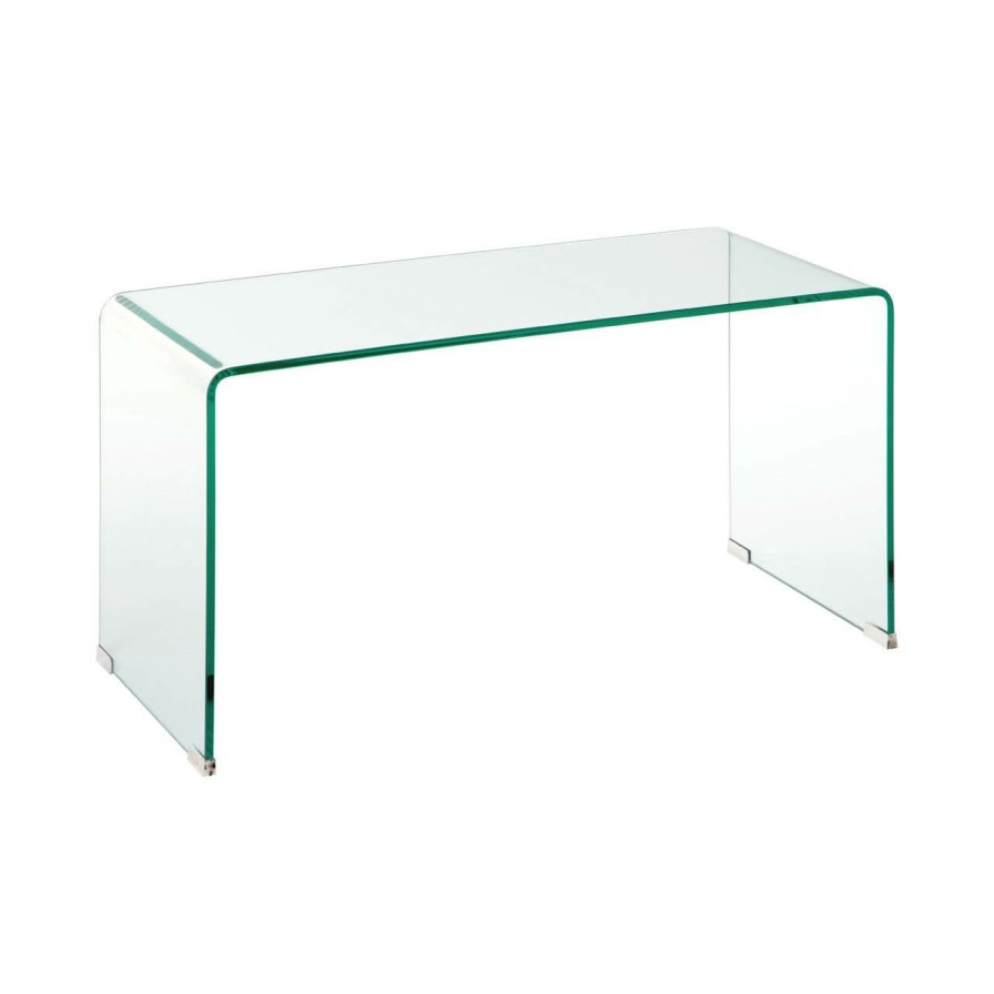 FURNITURE Premier Coffee Tables | Matrix Clear Bent Glass Coffee Table