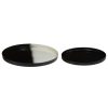 Accessories Fifty Five South Trays and Coasters | Ramus Set Of Two Black And White Ombre Trays