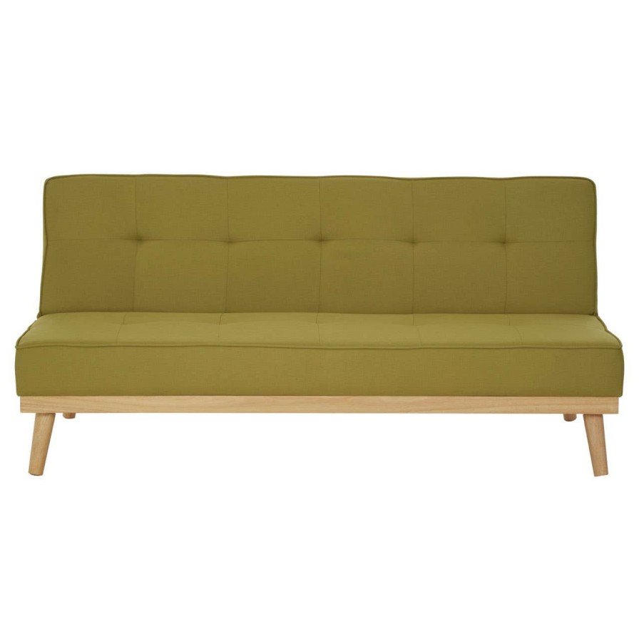 FURNITURE Premier Seating | Stockholm 3 Seat Green Sofa Bed