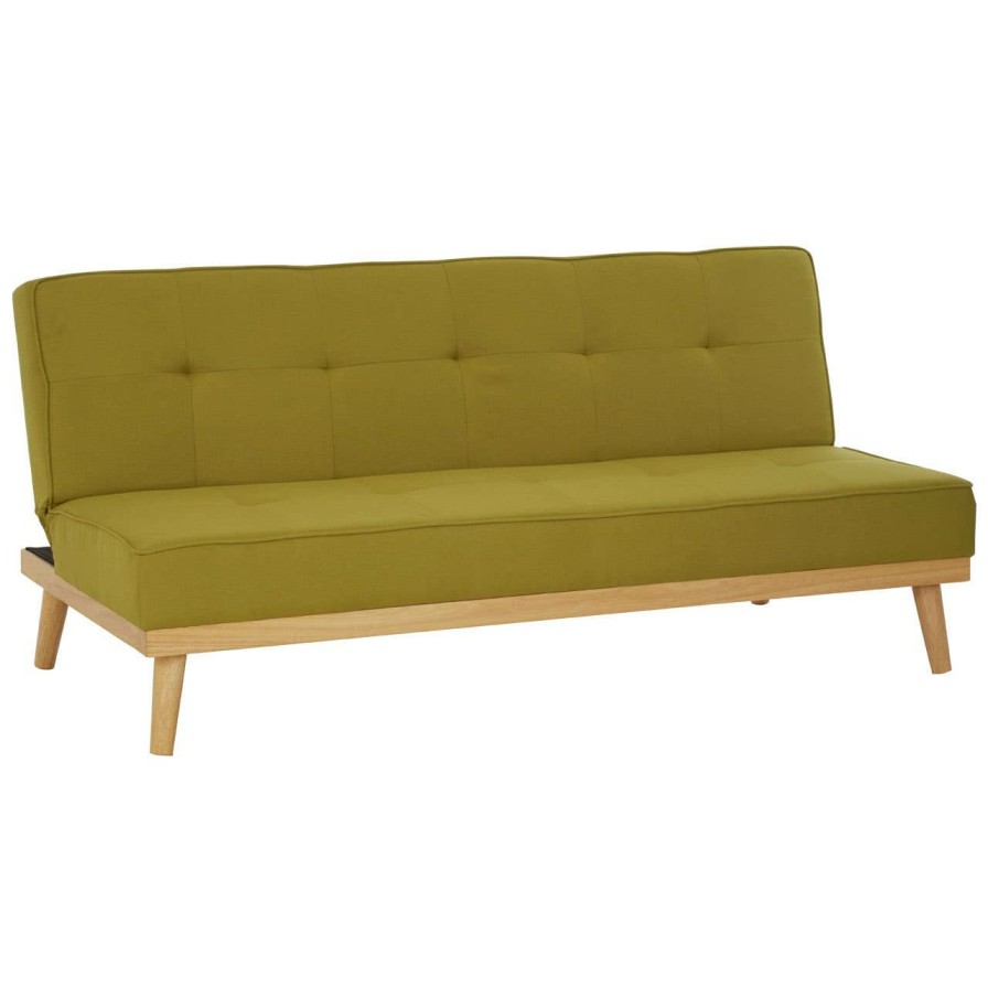 FURNITURE Premier Seating | Stockholm 3 Seat Green Sofa Bed